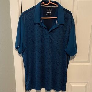 adidas Blue Golf Polo